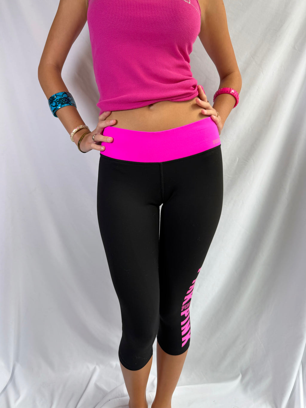 Vintage VS PINK capris leggings