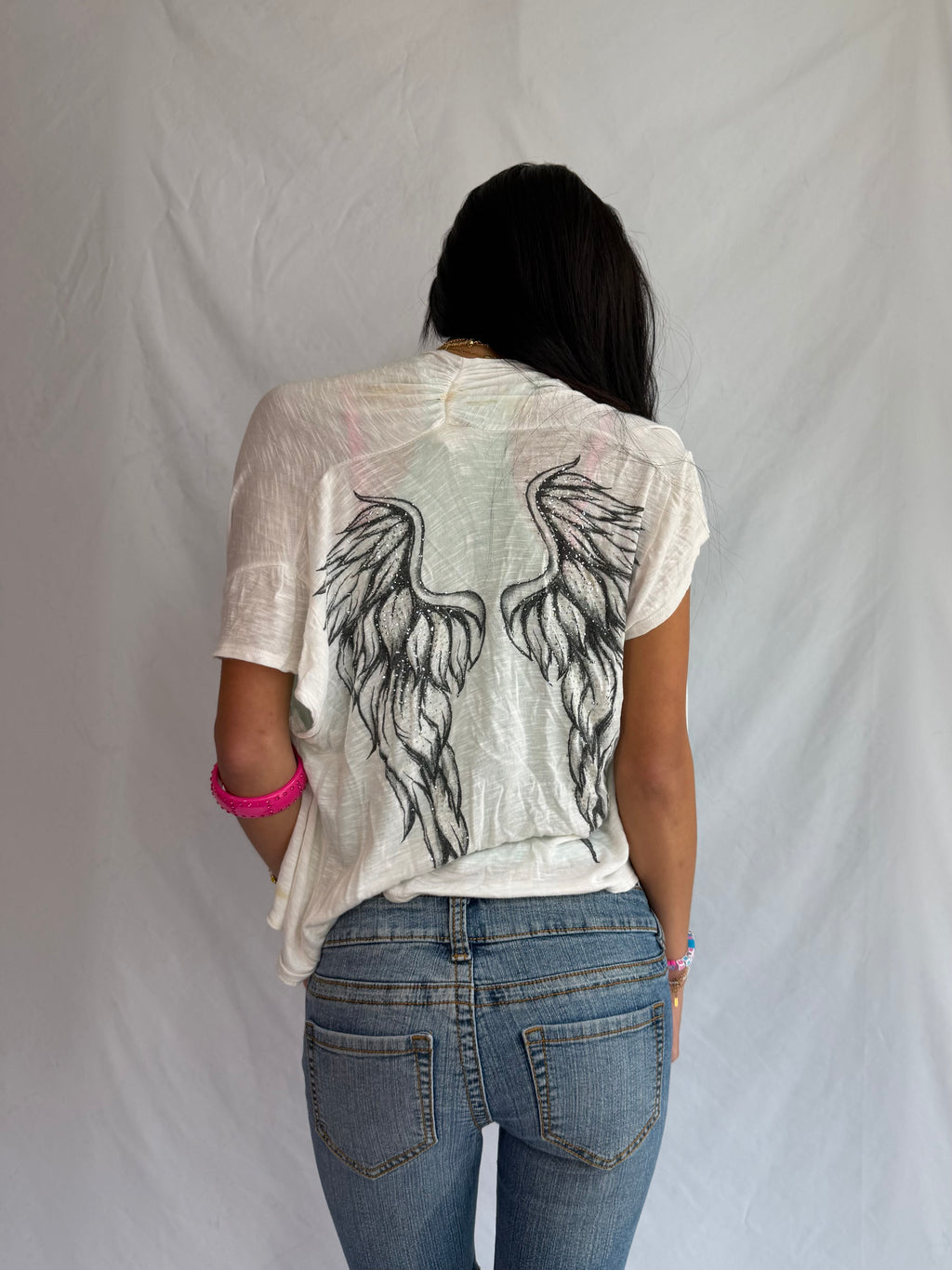 vintage angel wings cardigan ⊹ ࣪ ˖ ໒꒱