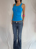 vintage low rise bootcut jeans ⋆˚꩜｡