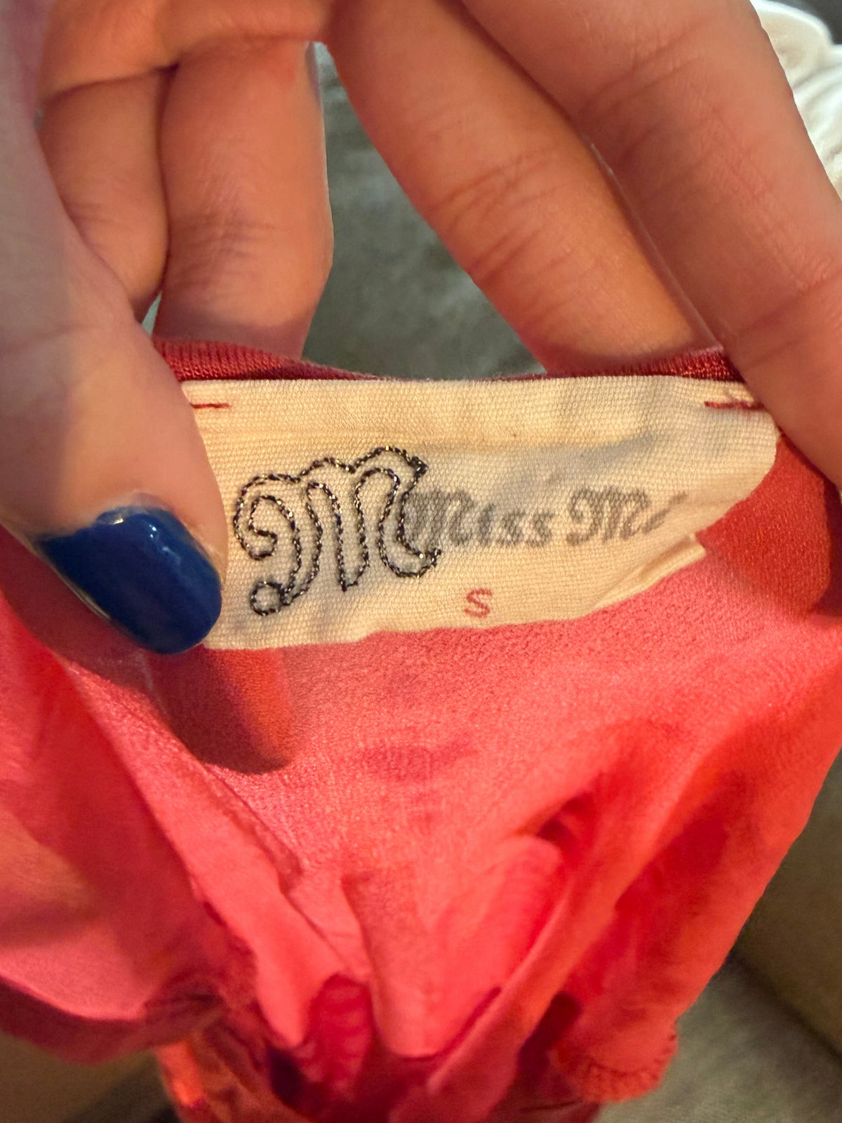 Vintage Miss Me rhinestone tank top