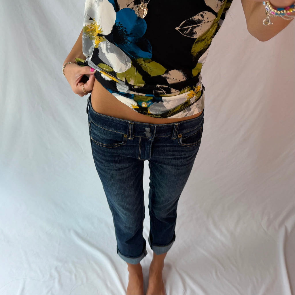 vintage American Eagle capris jeans ⋆˙⟡