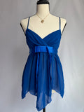 vintage royal blue babydoll cami ⊹ ࣪ ˖