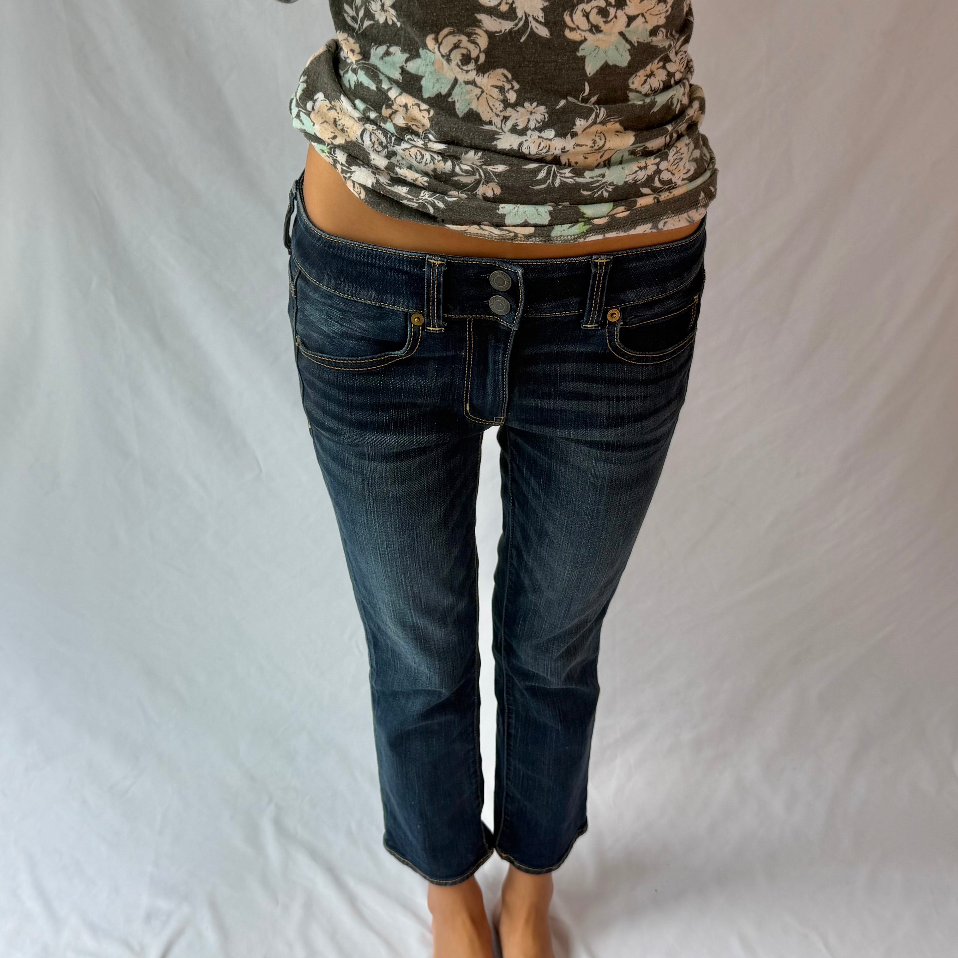 vintage American Eagle capris jeans ⋆˙⟡
