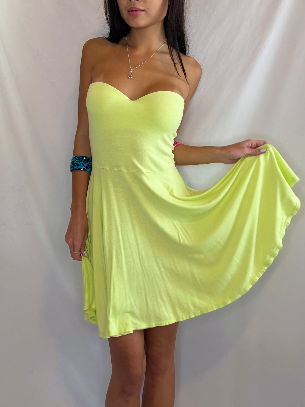 Vintage Victoria Secret strapless mini dress