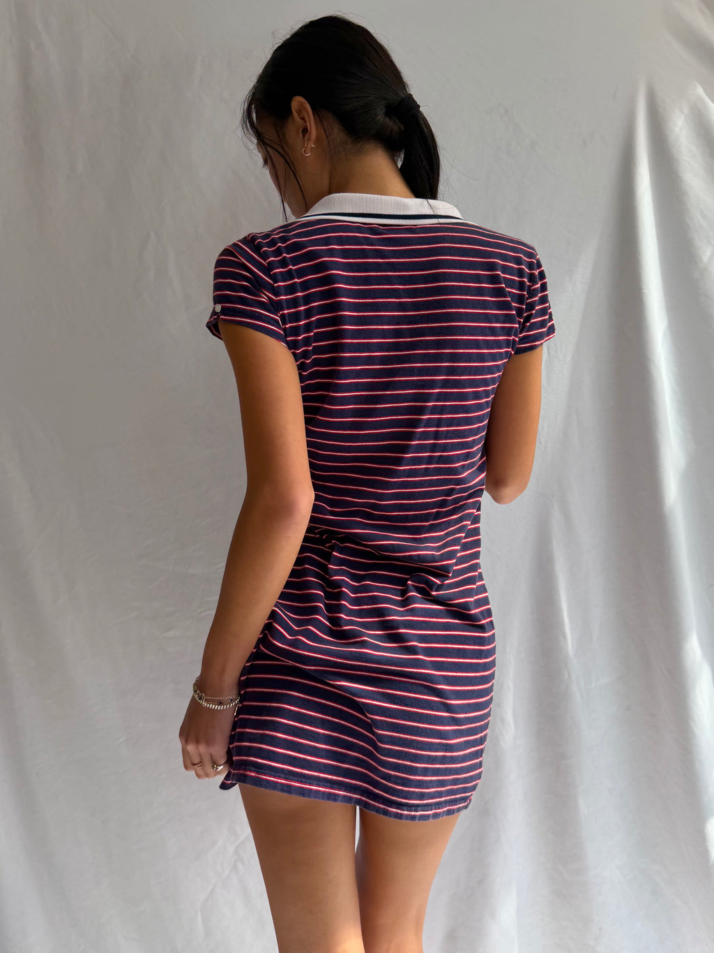 Vintage U.S. Polo Assn. striped mini dress