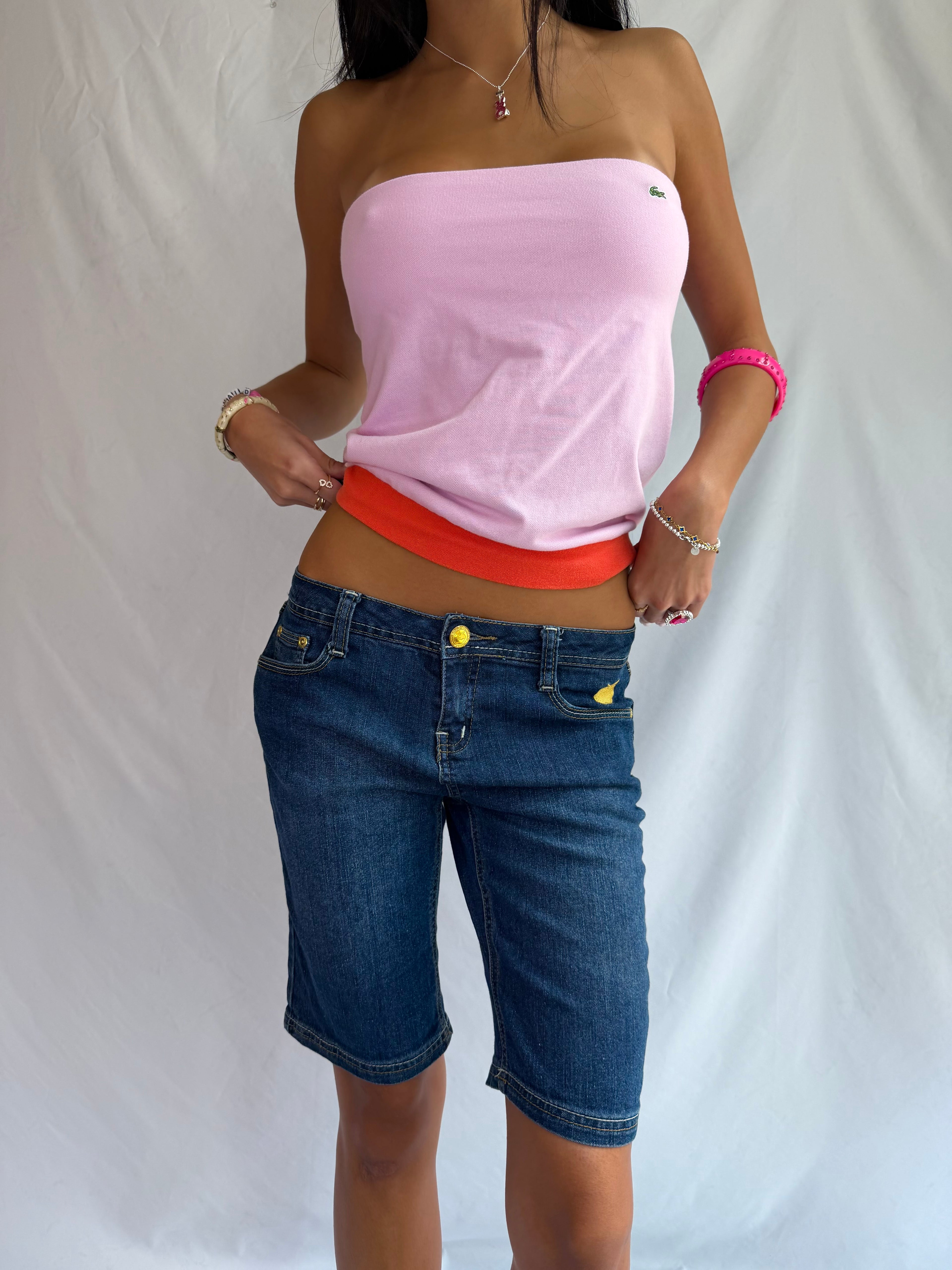 Vintage Apple Bottom denim capris jeans