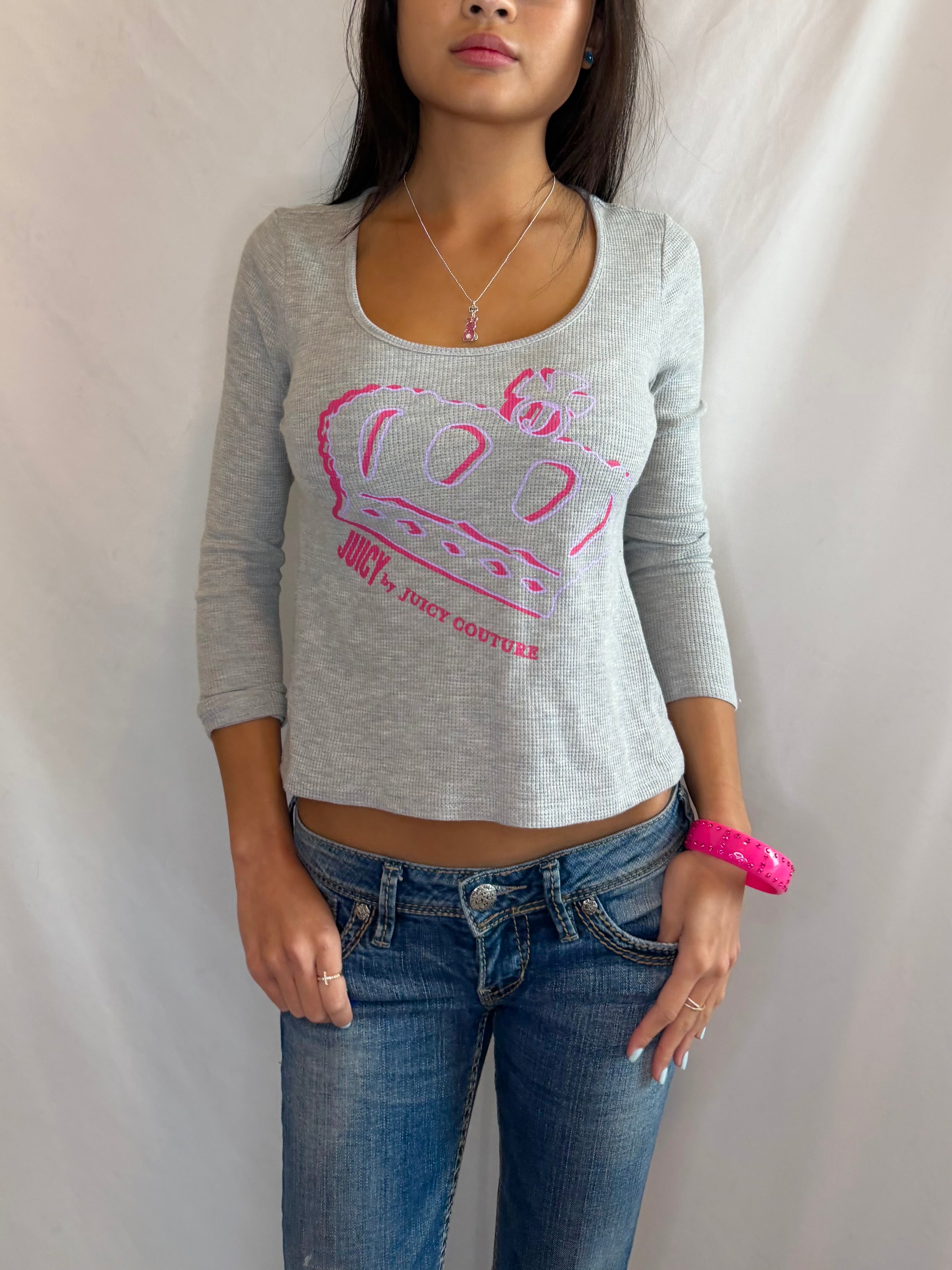 Vintage Juicy Couture long sleeve top