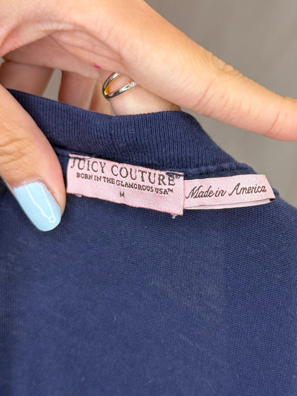 Vintage Juicy Couture rhinestone tee