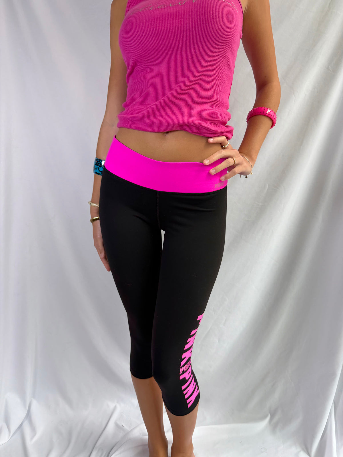 Vintage VS PINK capris leggings