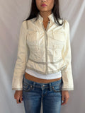 Vintage Free People cream jacket
