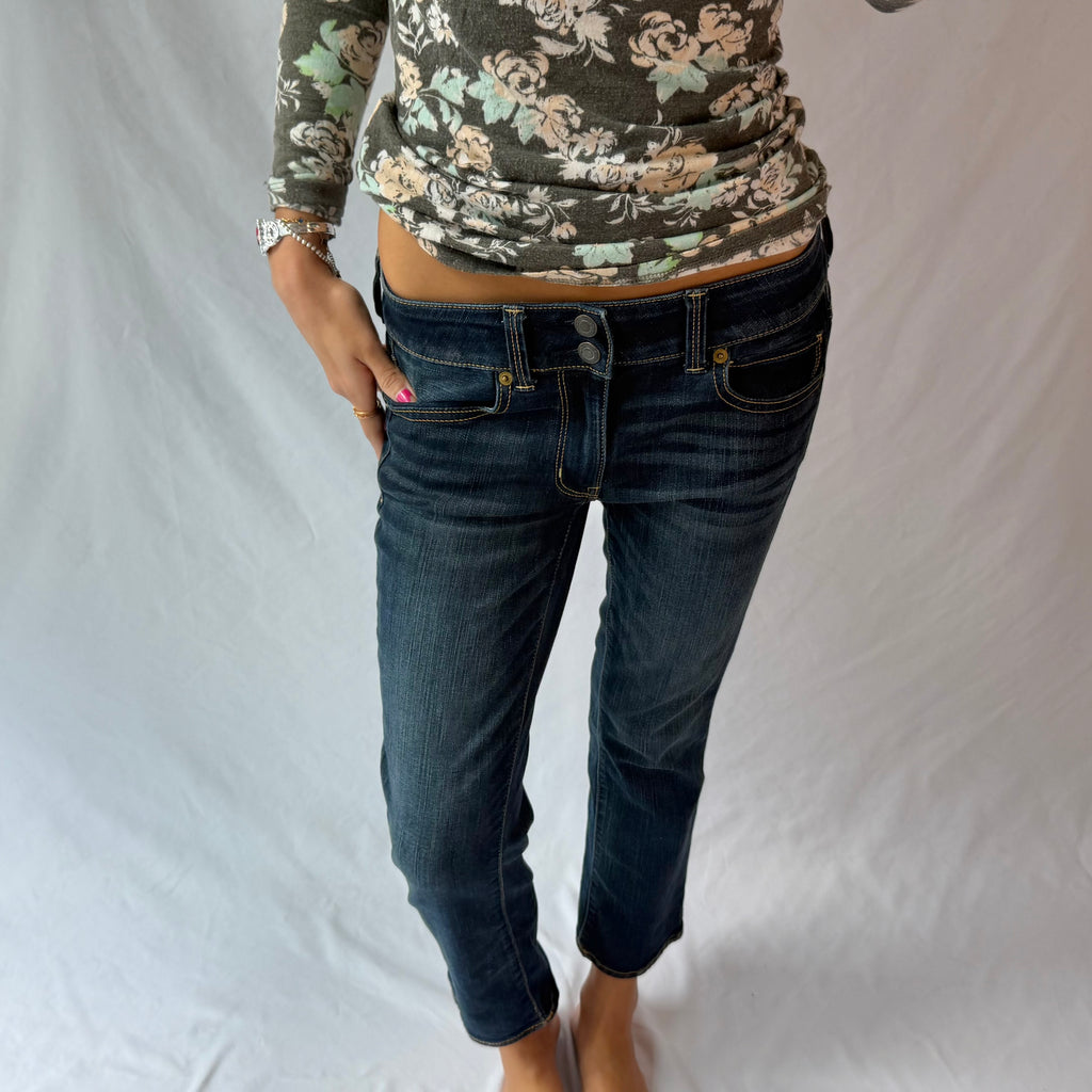 vintage American Eagle capris jeans ⋆˙⟡