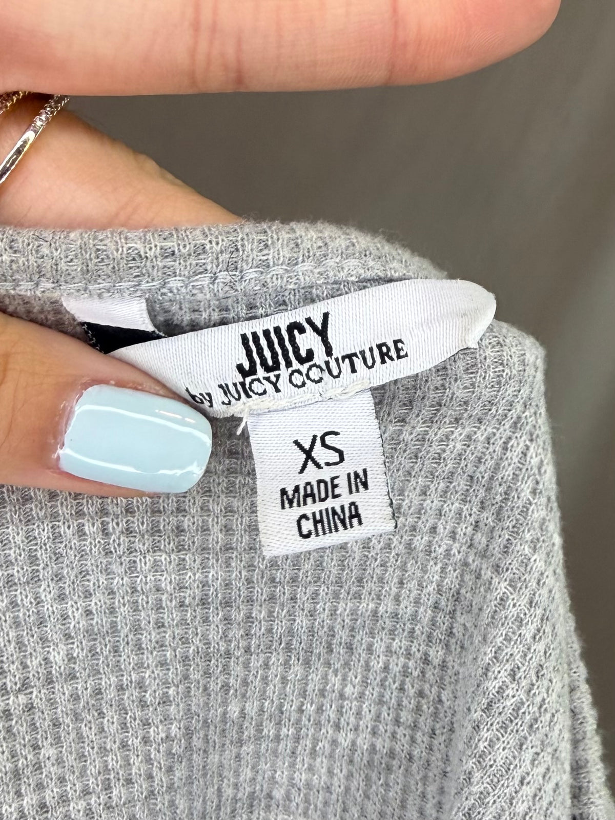 Vintage Juicy Couture long sleeve top