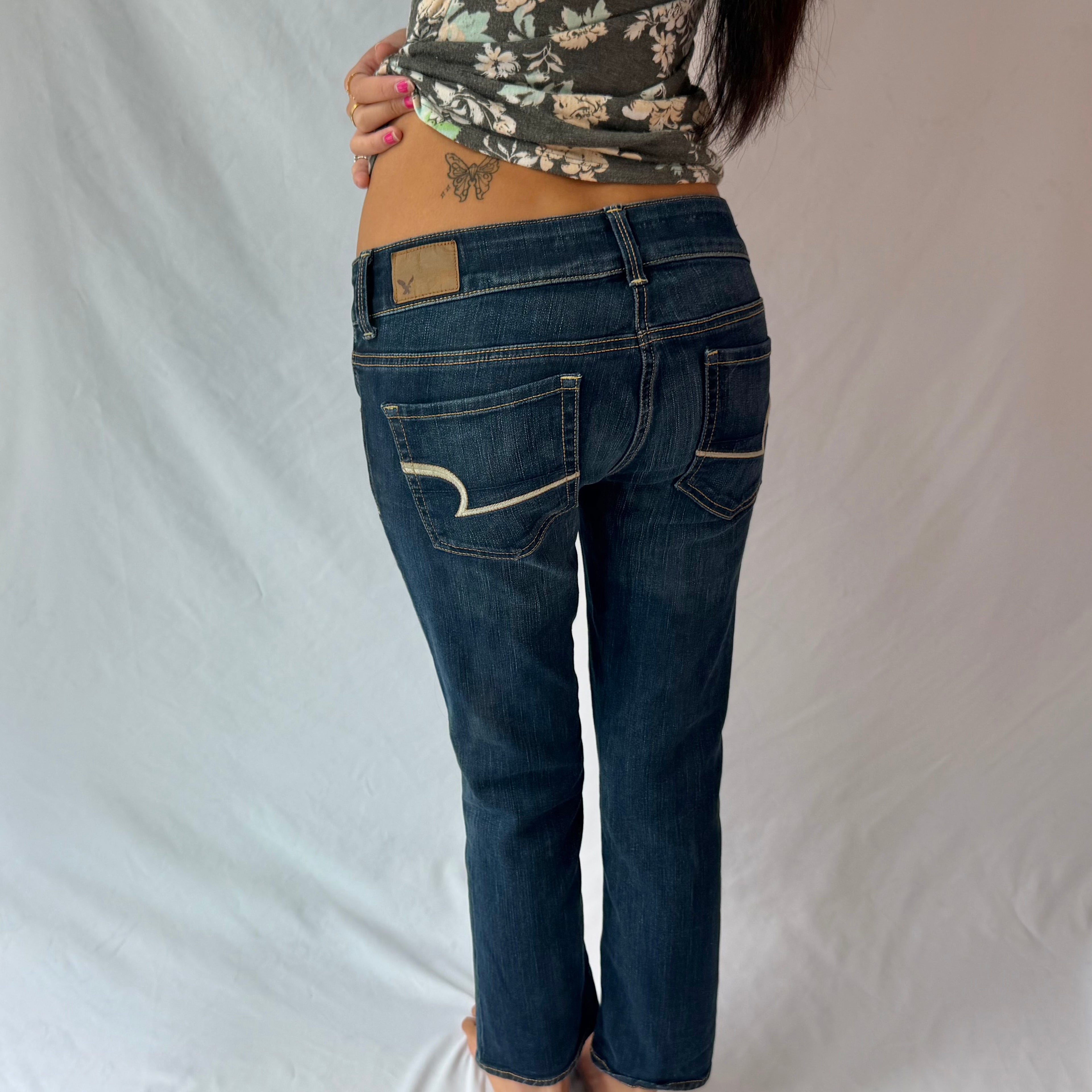 vintage American Eagle capris jeans ⋆˙⟡