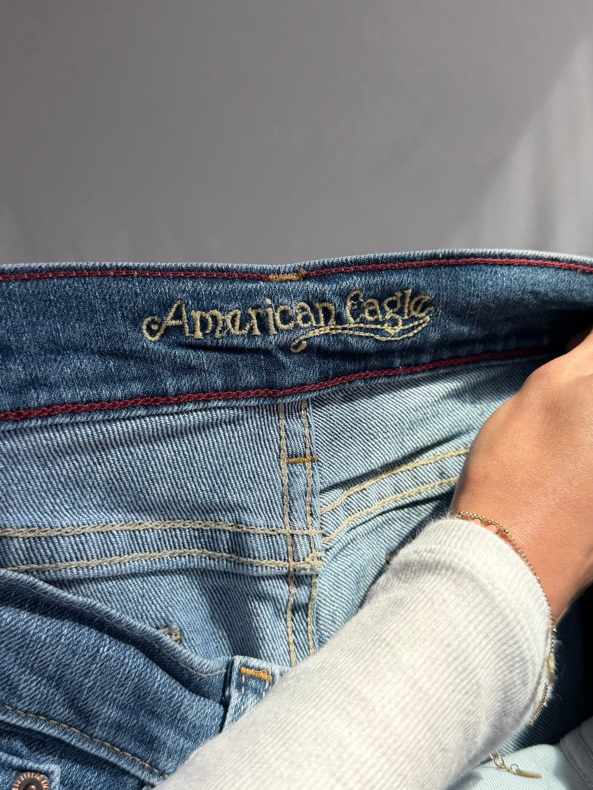 Vintage American Eagle low rise flare jeans