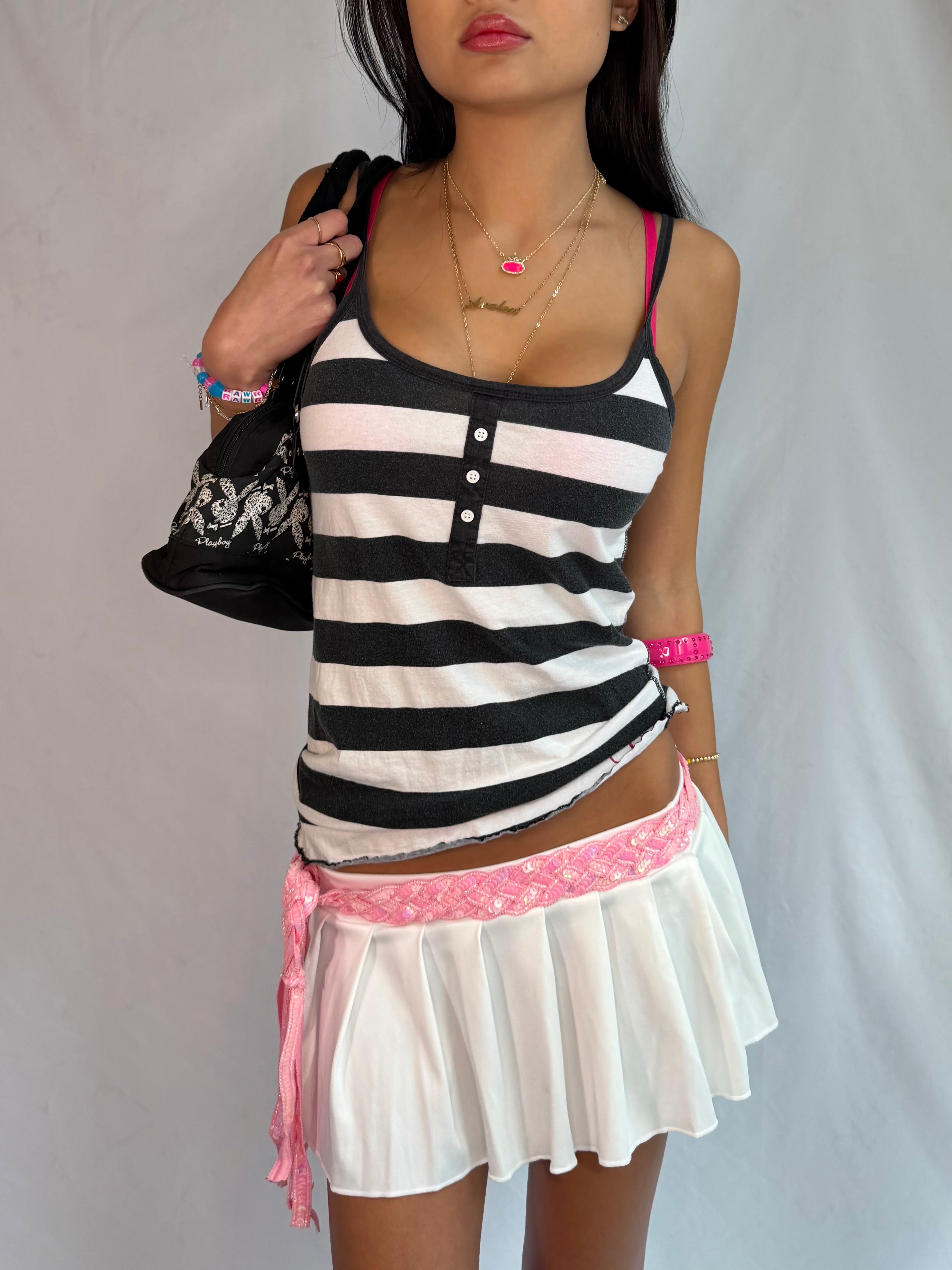 vintage striped tank top⋆˙⟡