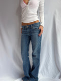 Vintage American Eagle low rise flare jeans