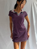 Vintage U.S. Polo Assn. striped mini dress