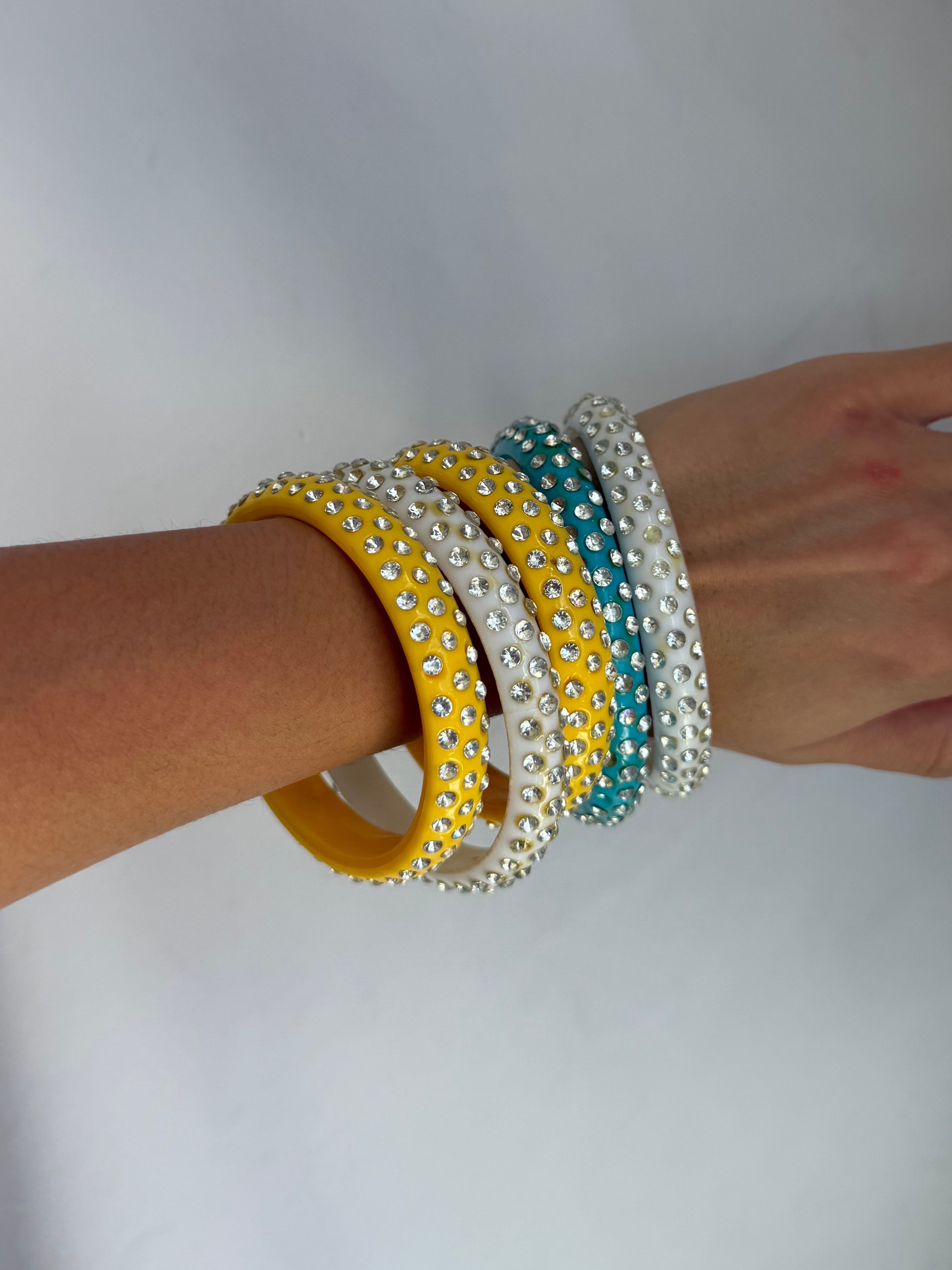 deadstock bangle bracelet set ‧₊ ♪˚⊹
