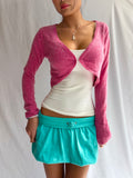 Vintage pink layering long sleeve top