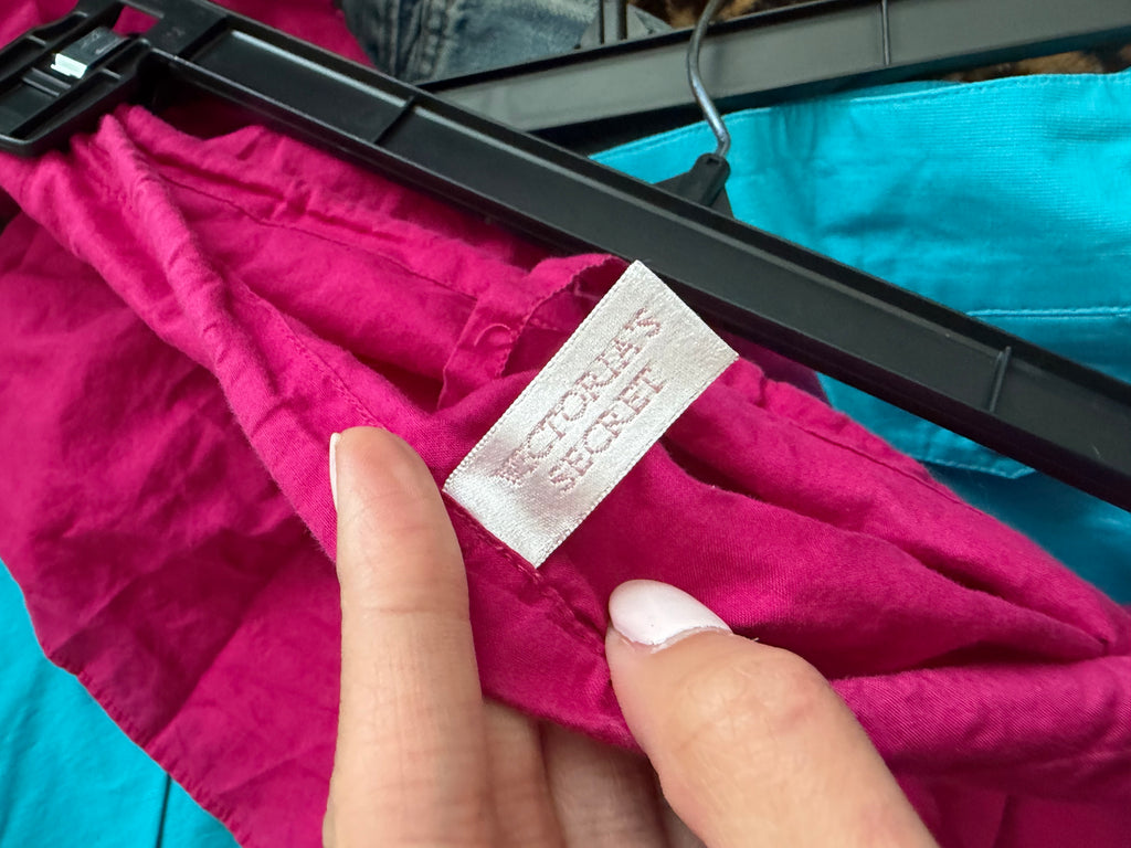 Vintage Victoria Secret hot pink mini skirt