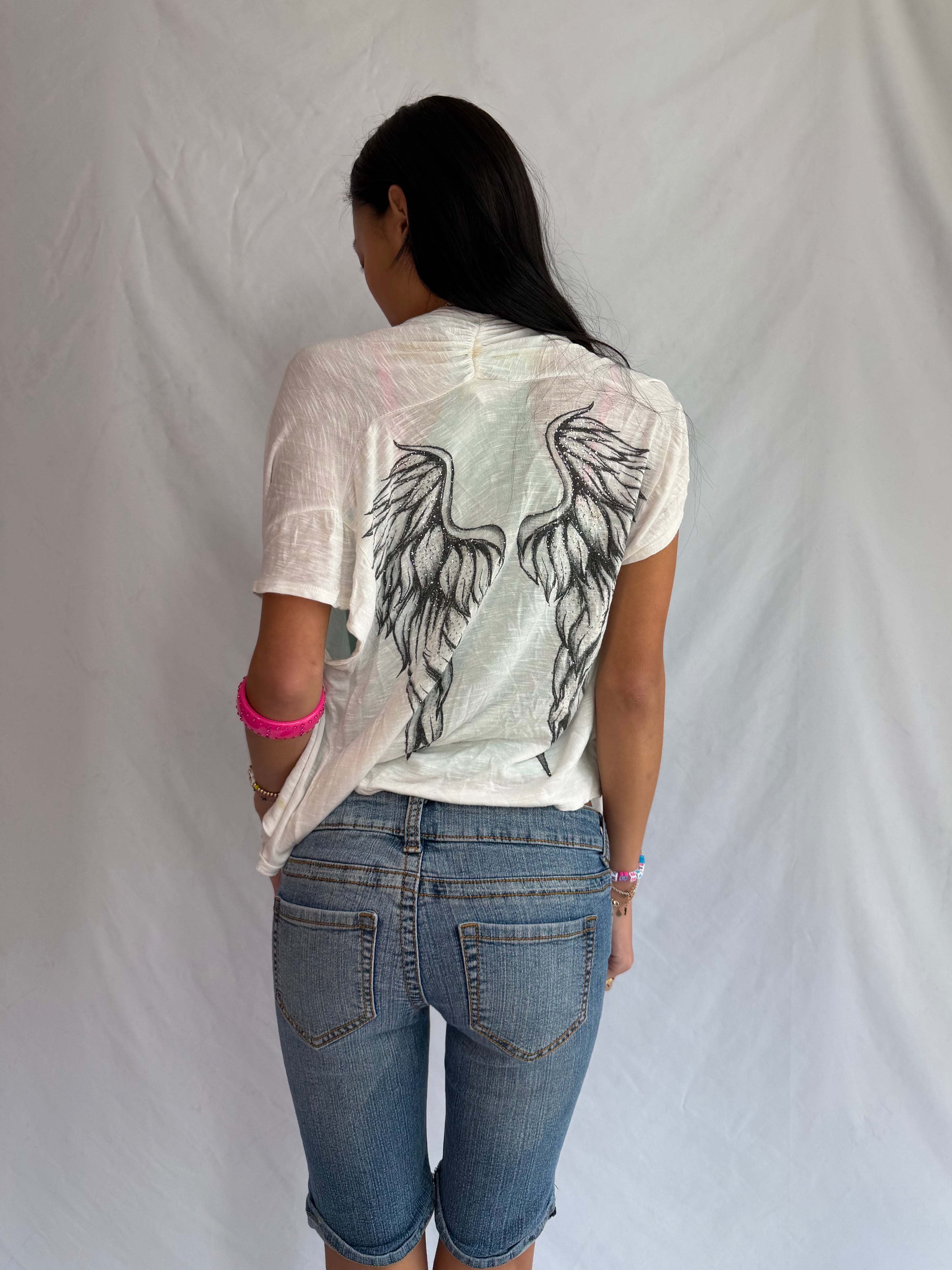 vintage angel wings cardigan ⊹ ࣪ ˖ ໒꒱