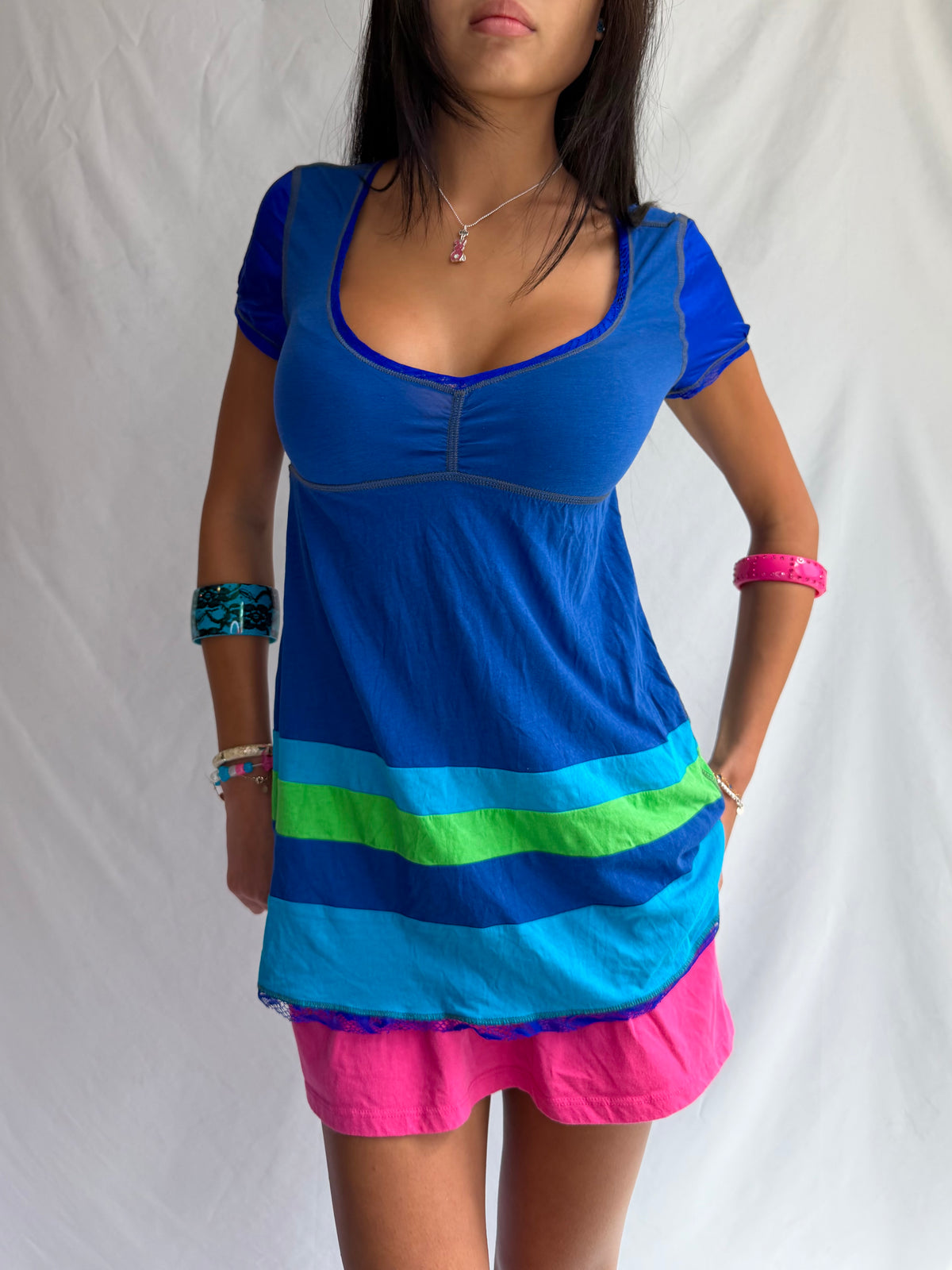 Vintage Custo Barcelona babydoll top