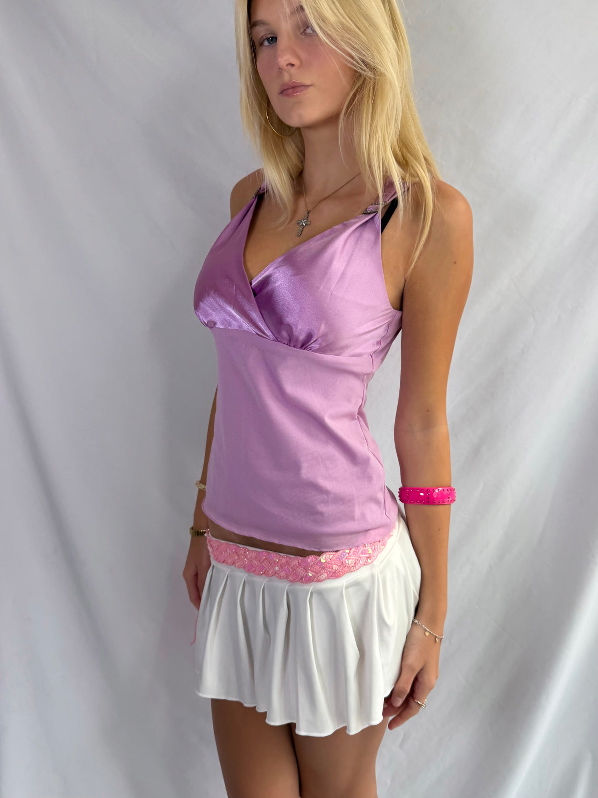 Vintage lavender tank top