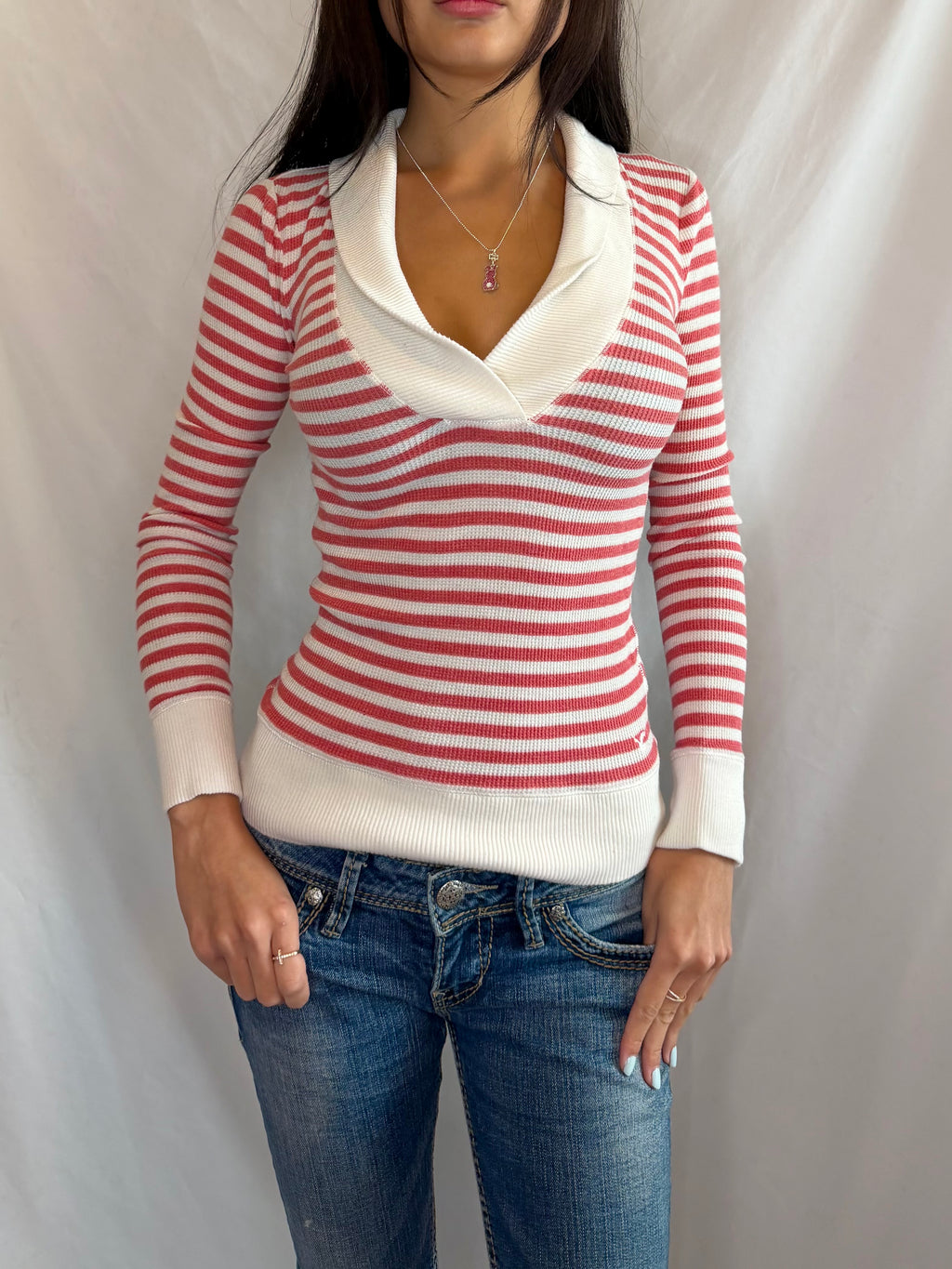 Vintage Abercrombie striped sweater