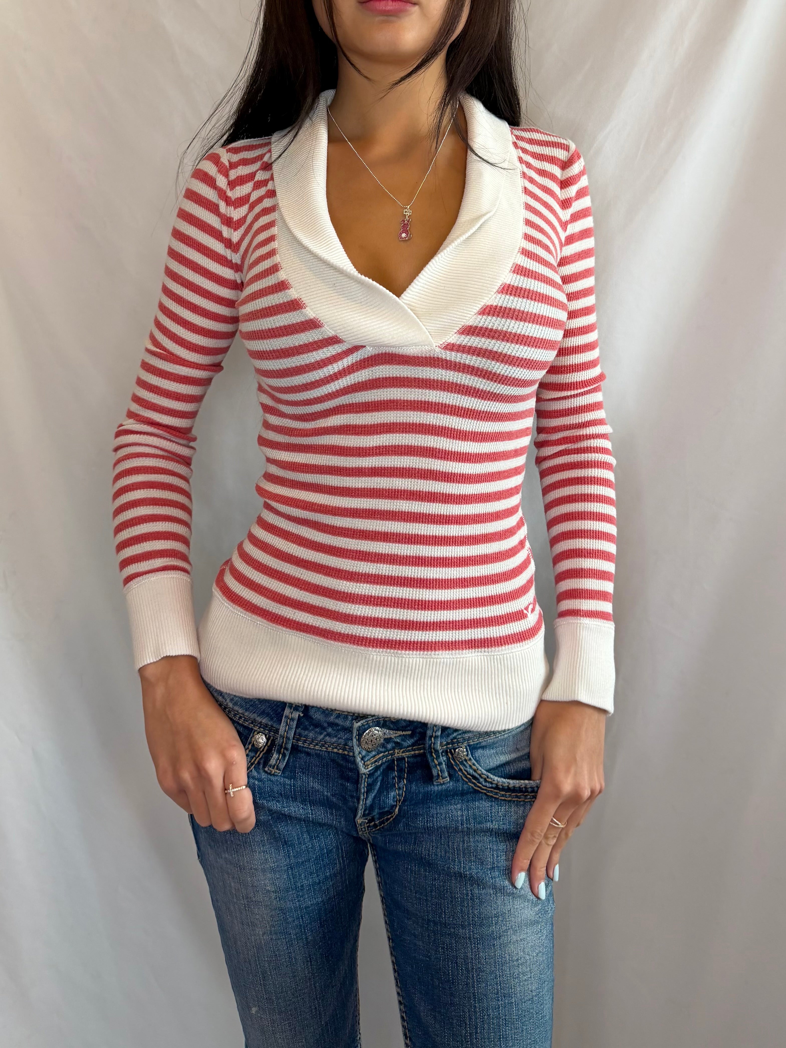 Vintage Abercrombie striped sweater