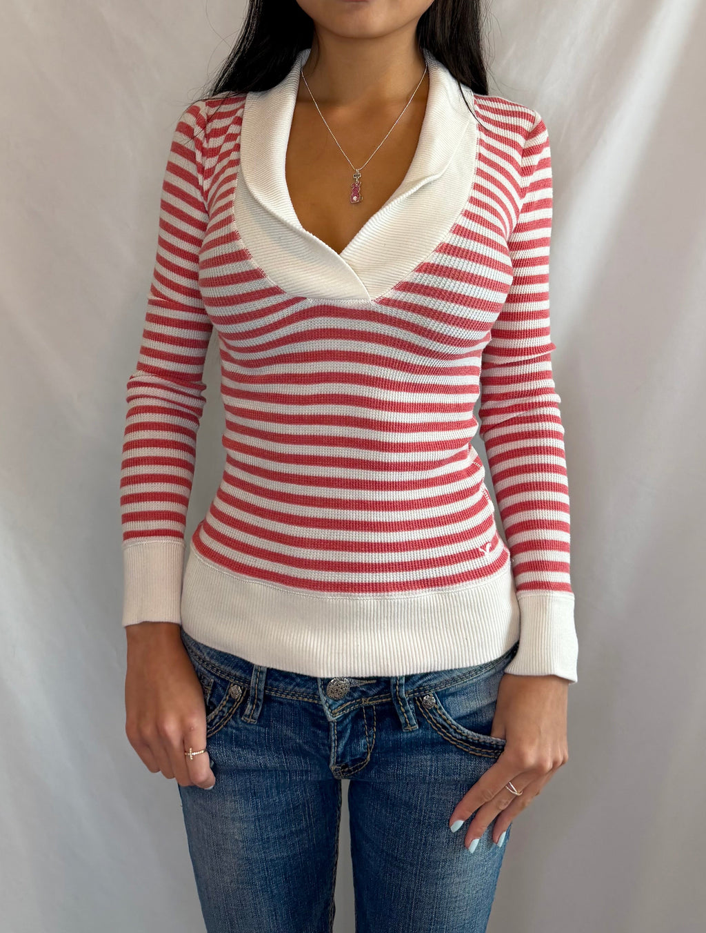 Vintage Abercrombie striped sweater