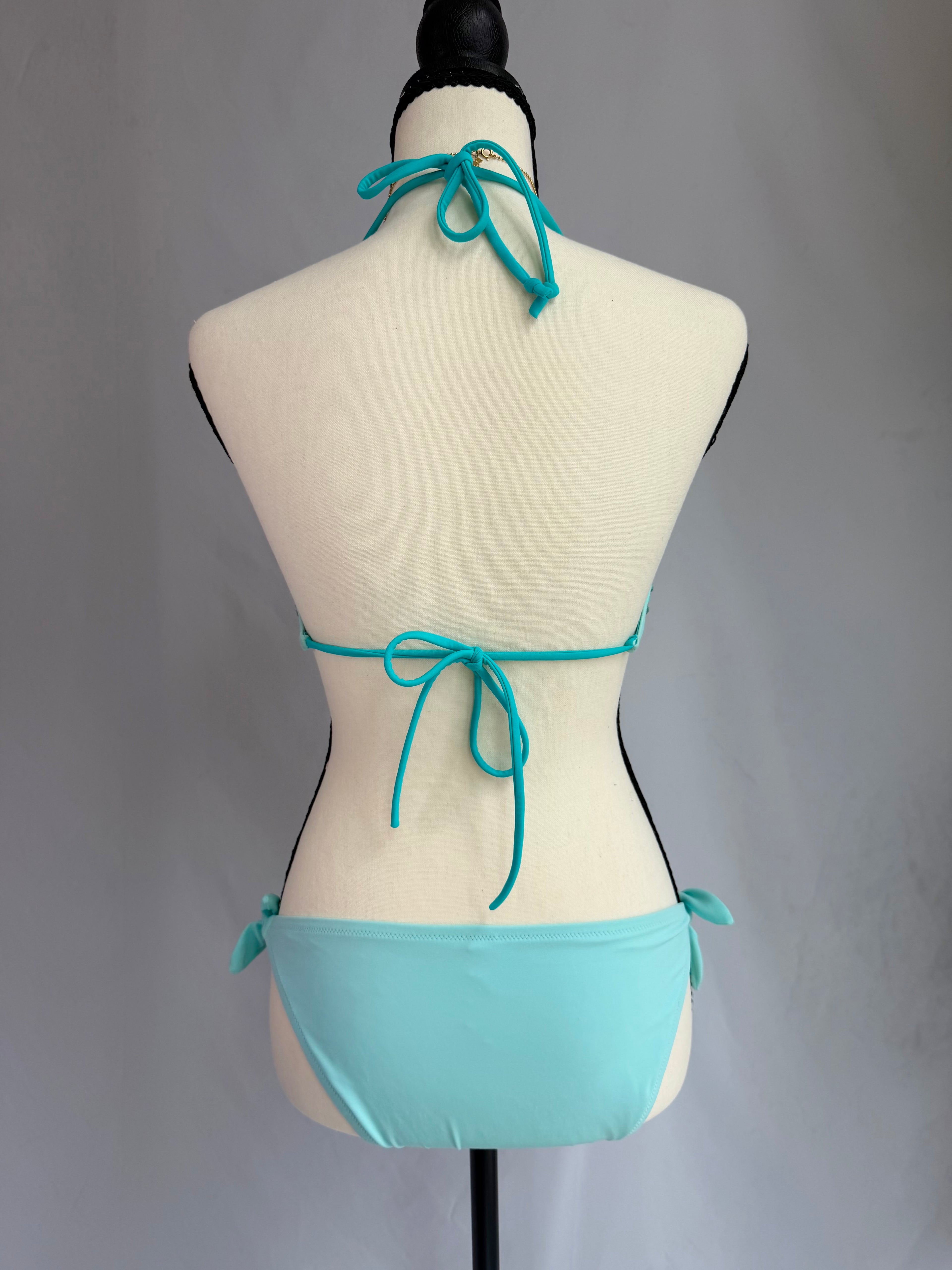 vintage RARE Victoria Secret teal bikini set⊹ ࣪ ˖ ໒꒱