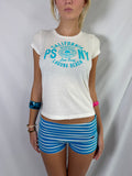 Vintage fitted graphic tee