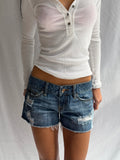 Vintage American Eagle low rise denim shorts