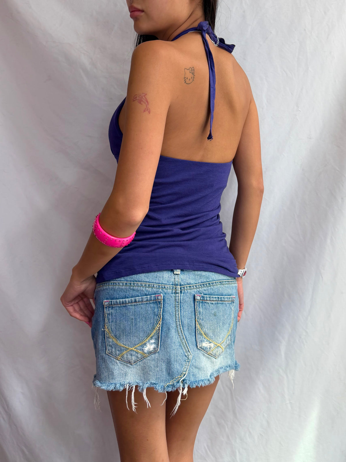 Vintage Victoria Secret purple halter top