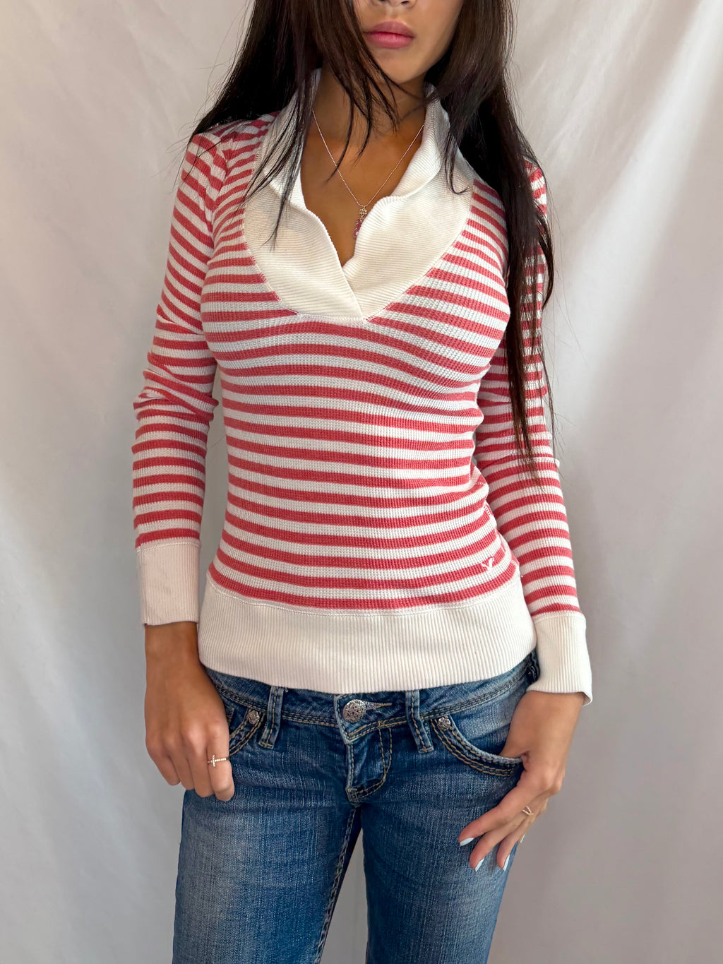 Vintage Abercrombie striped sweater
