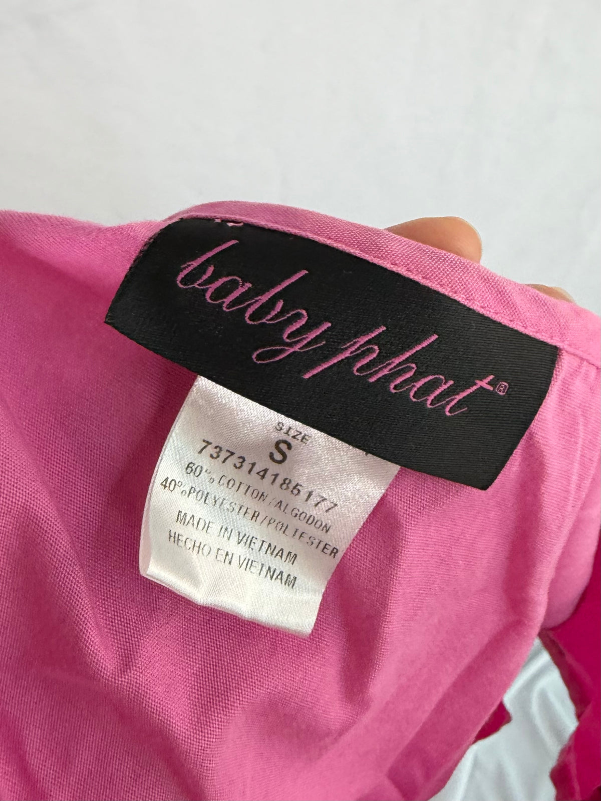 Vintage Baby Phat pink top