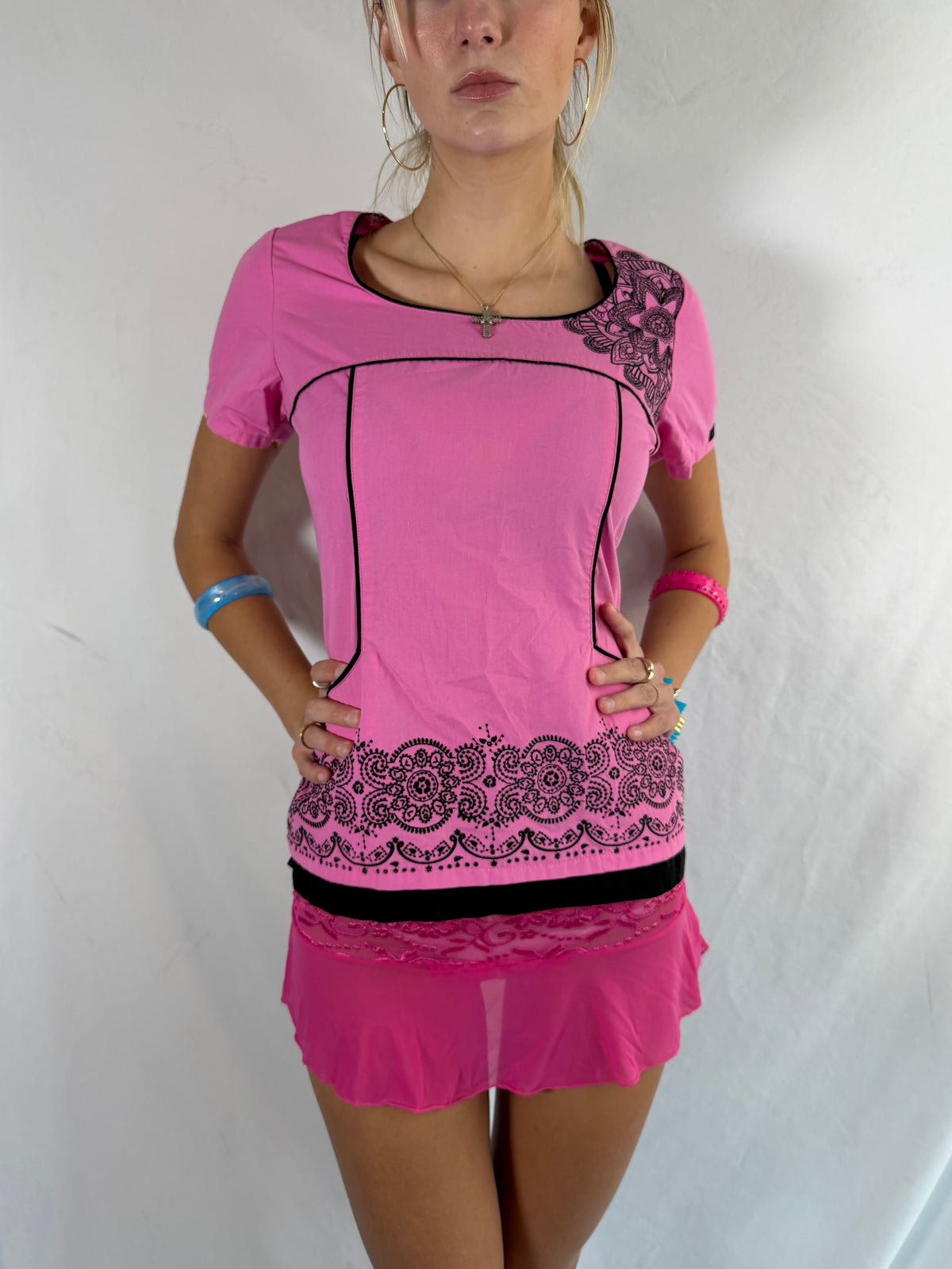 Vintage Baby Phat pink top